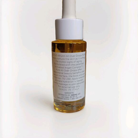 Active Argan All Over Drops PURE 1oz BRAND NEW - Picture 3 of 5